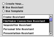 FileMaker Pro Connection Assistant