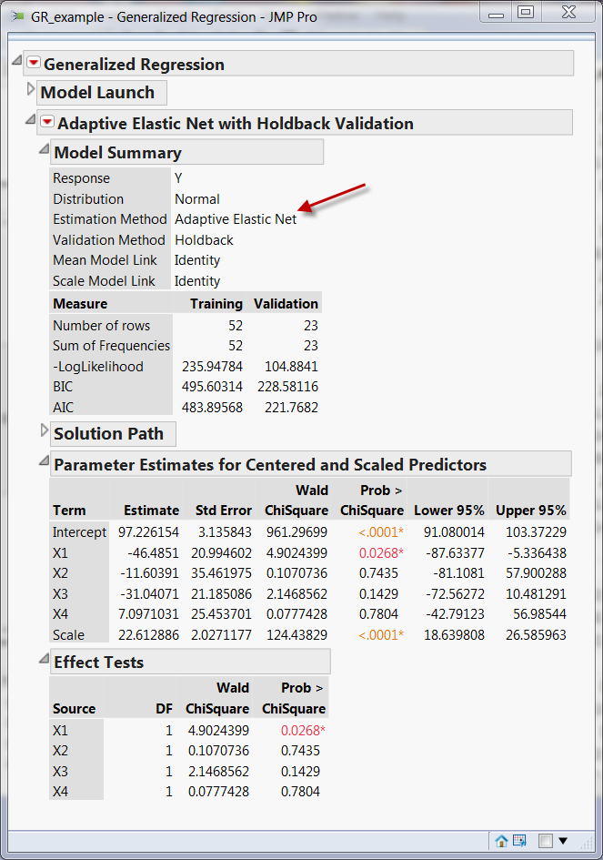 Generalized output