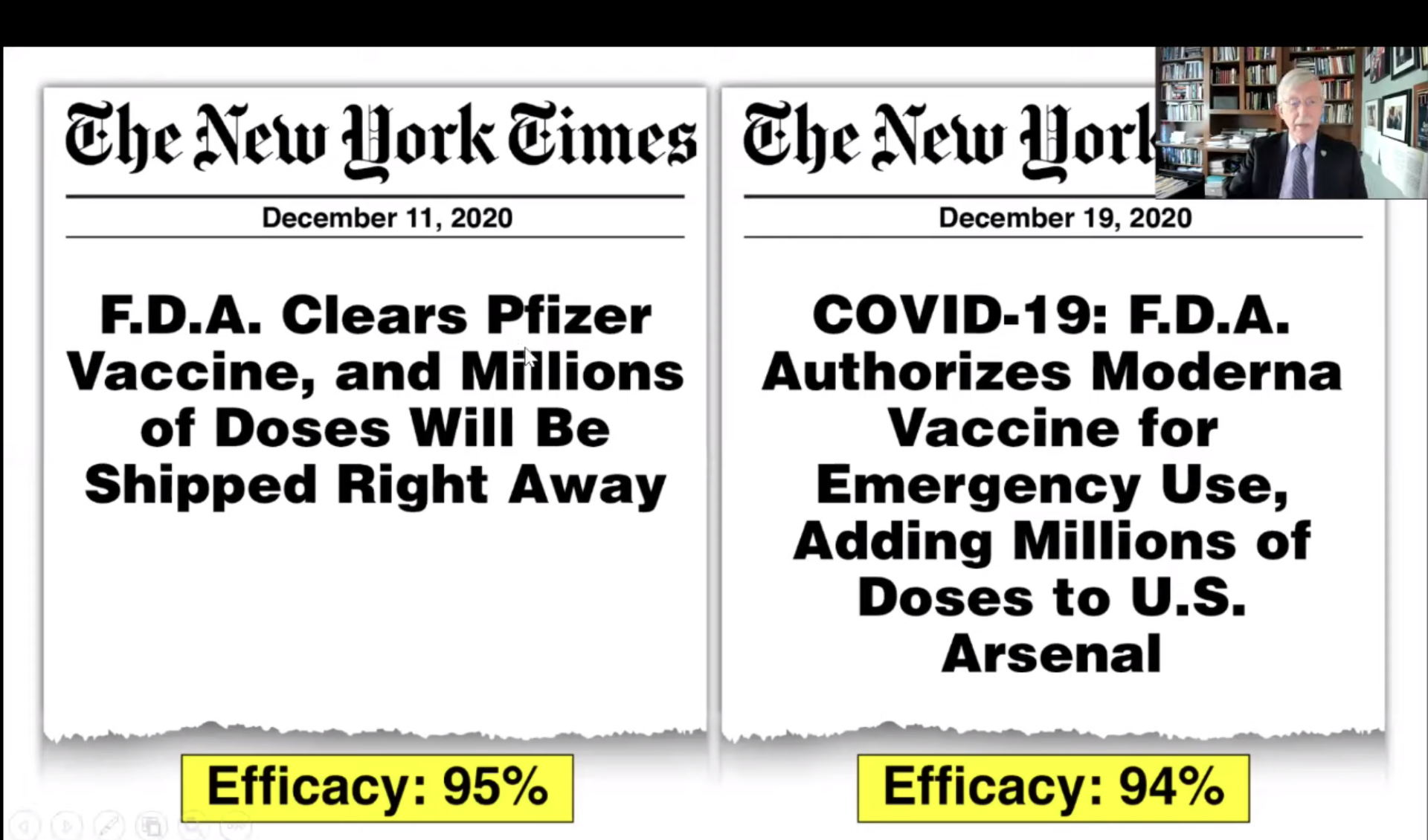 Vaccine efficacy